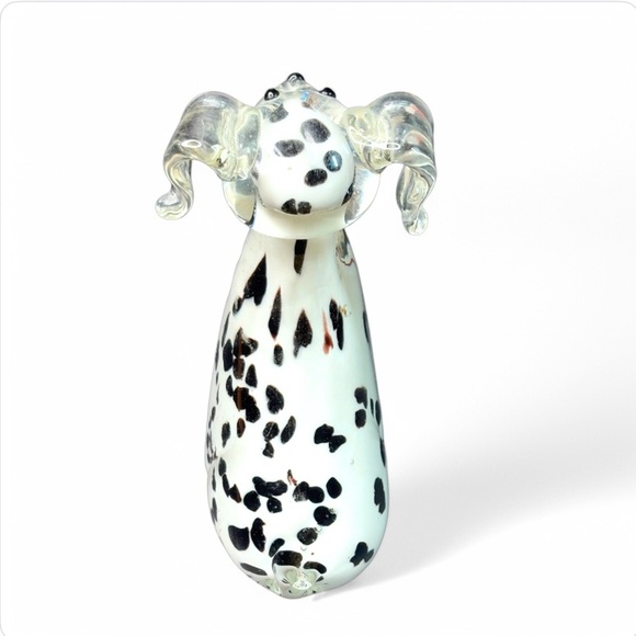 Crystal Paper weight Fifth Avenue Crystal Dalmatian Dog collection hand blown - Picture 3 of 7